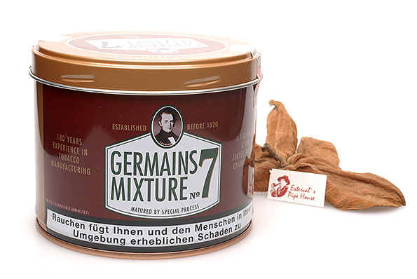 Germain´s Mixture No 7 Pipe tobacco 200g Tin Germain´s Mixture No 7 Pipe tobacco 200g Tin